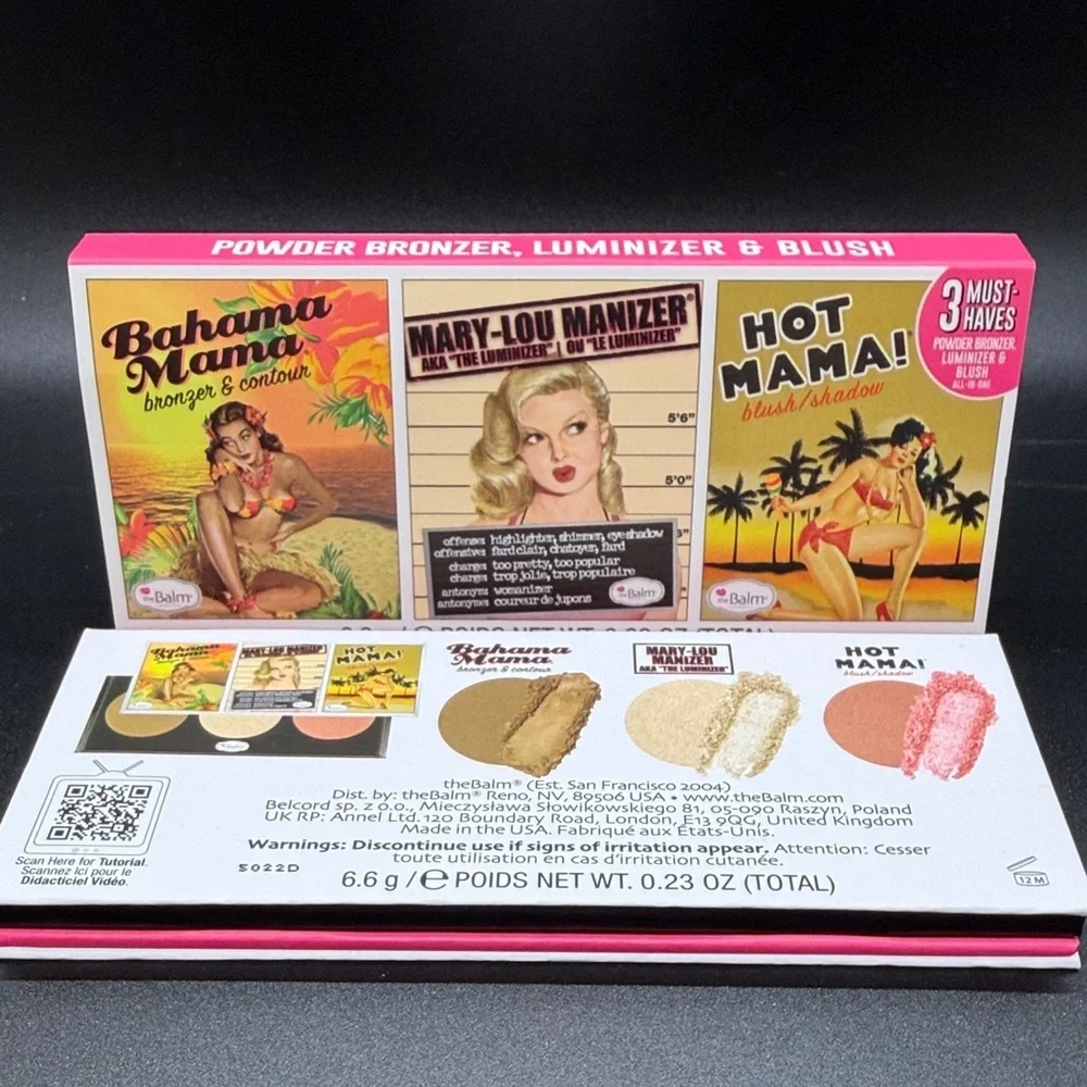 theBalm Suncare Trio: Bahama Mama, Mary-Lou Manizer, Hot Mama